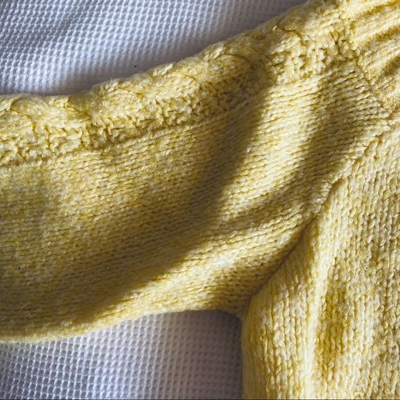 MISS SELFRIDGE Petites Yellow Jumper Sz 10 - Picture 10 of 11